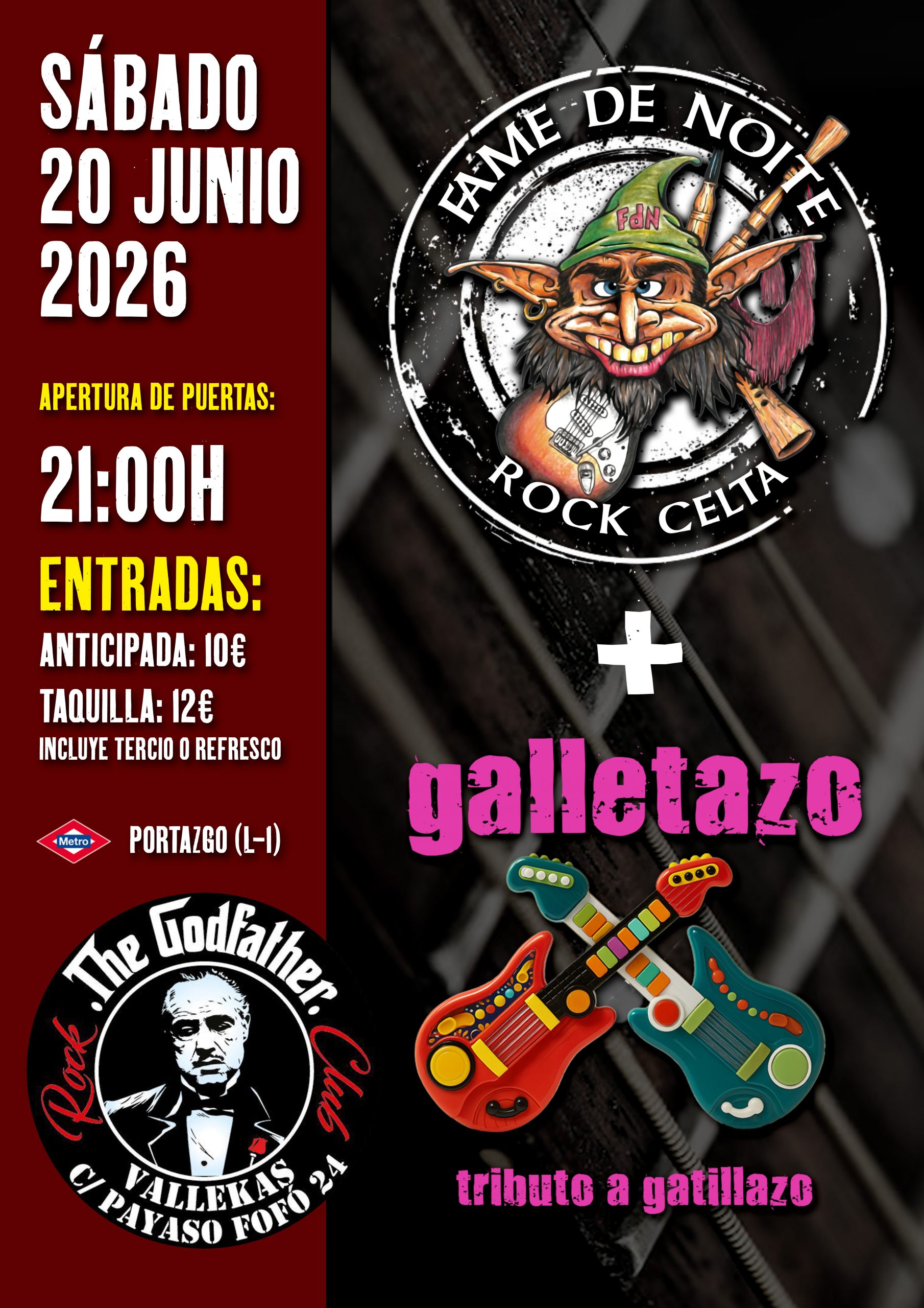 Fame de Noite + Galletazo